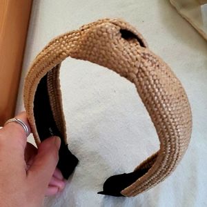 Micale Lynn rattan headband (tried on once)
